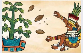 Le Pouvoir des Plantes Maîtresses : Comment Elles Peuvent Transformer Votre Vie - Illustration d'une plante et d'un ancêtre.