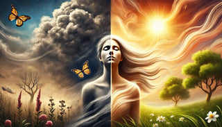 Lâcher Prise : Votre Guide pour une Vie Plus Épanouie, montrant les transformations émotionnelles et spirituelles.