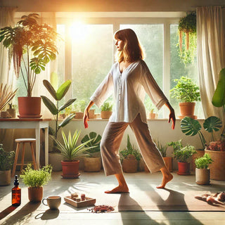 Boostez votre énergie pour réveiller une vitalité qui circule avec fluidité dans un espace apaisant rempli de plantes.