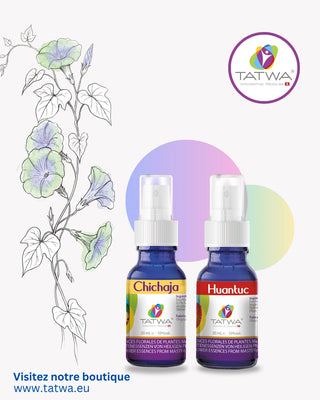 Émotions Adolescentes | Kit d’équilibre et de transformation intérieure - flacons Chichaja et Huantuc de Tatwa.