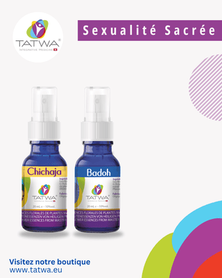 Energie sacrée, sexualité sacrée, équilibre féminin masculin, Essences Florales - Elixirs Floraux